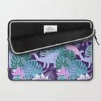 Jungle Dinosaur - Purple Laptop Sleeve Gallery Image 2
