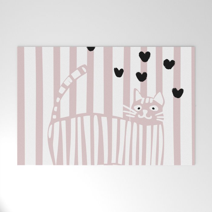 Cool cat Welcome Mat Gallery Image 1