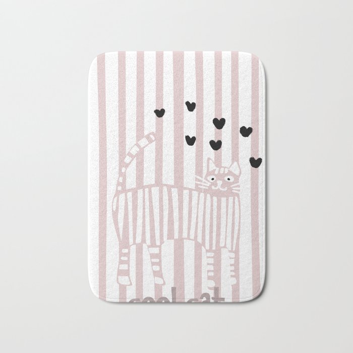 Cool cat Bath Mat Gallery Image 1