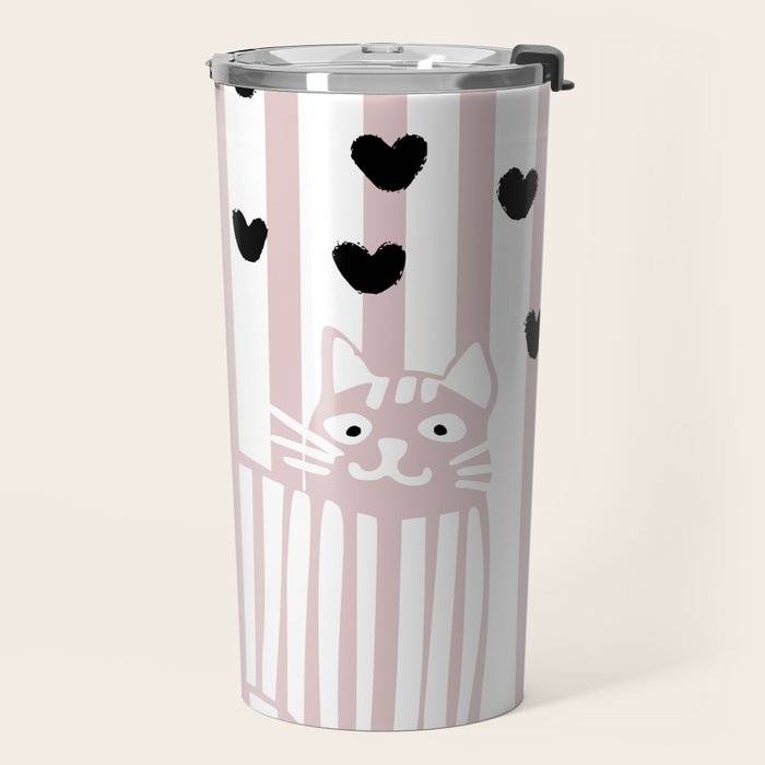 Cool cat Travel Mug Gallery Image 2
