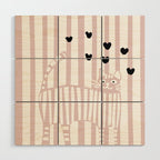 Cool cat Wood Wall Art Gallery Image 1