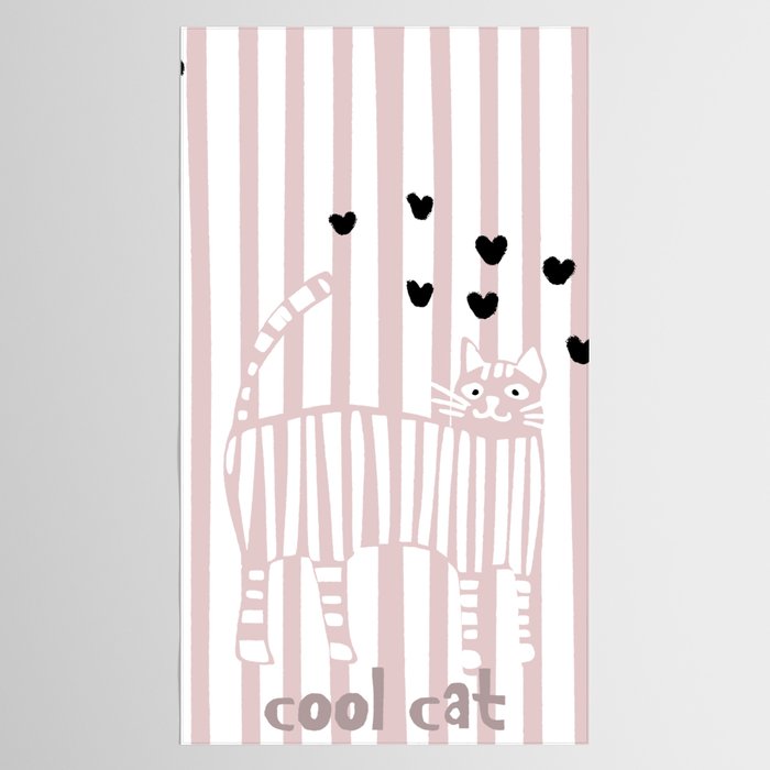 Cool cat Tablecloth Gallery Image 2