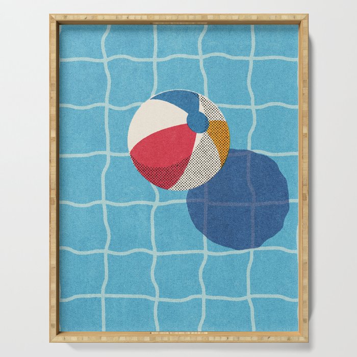 BALLS - Beach Ball - II Serving Tray Gallery Image 1