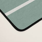 Minimal Arch XXXVII Natural Green Modern Geometric Lines Desk Mat Gallery Image 4