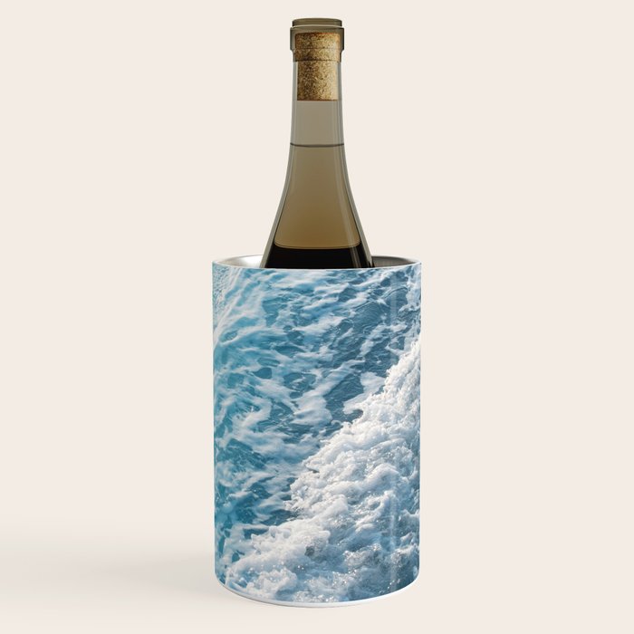 Soft Turquoise Ocean Dream Waves #1 #water #decor #art #society6 Wine Chiller Gallery Image 3