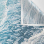 Soft Turquoise Ocean Dream Waves #1 #water #decor #art #society6 Wall Tapestry Gallery Image 3