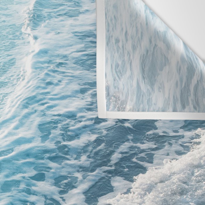 Soft Turquoise Ocean Dream Waves #1 #water #decor #art #society6 Wall Tapestry Gallery Image 3