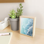 Soft Turquoise Ocean Dream Waves #1 #water #decor #art #society6 Mini Art Print Gallery Image 2