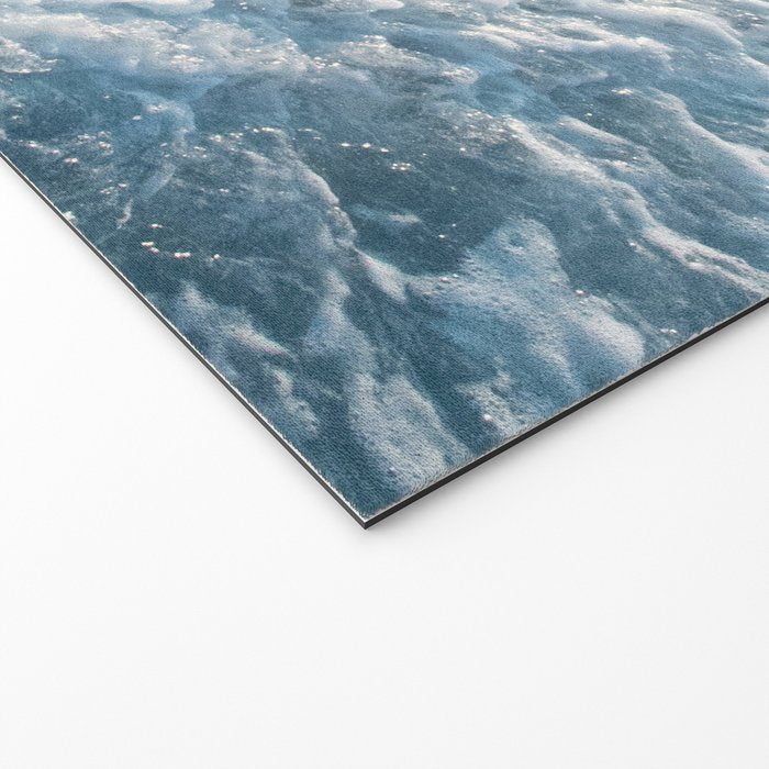 Soft Turquoise Ocean Dream Waves #1 #water #decor #art #society6 Welcome Mat Gallery Image 2