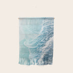 Soft Turquoise Ocean Dream Waves #1 #water #decor #art #society6 Wall Hanging Gallery Image 1