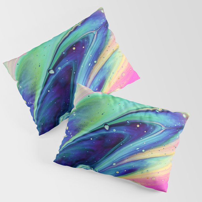 Space #abstract #digitalart Pillow Sham Gallery Image 1