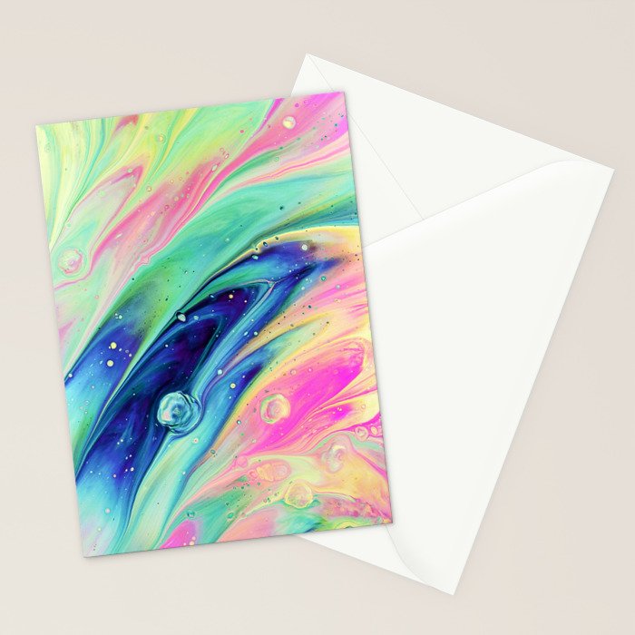 Space #abstract #digitalart Stationery Card Gallery Image 2