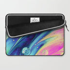 Space #abstract #digitalart Laptop Sleeve Gallery Image 2