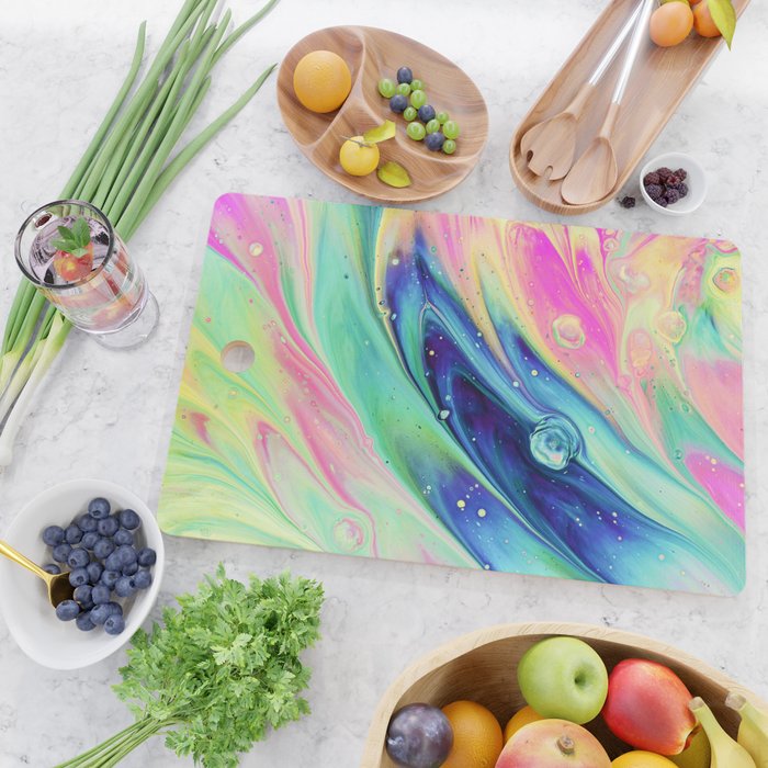 Space #abstract #digitalart Cutting Board Gallery Image 2