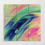 Space #abstract #digitalart Wood Wall Art Gallery Image 1