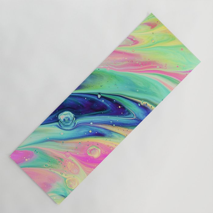 Space #abstract #digitalart Yoga Mat Gallery Image 1