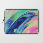 Space #abstract #digitalart Laptop Sleeve Gallery Image 1