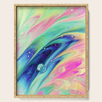 Space #abstract #digitalart Serving Tray Gallery Image 1