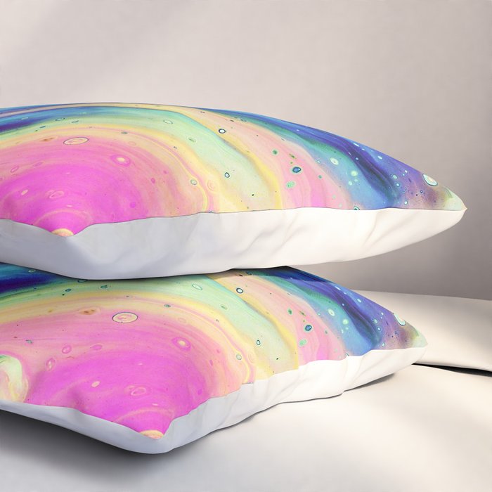 Space #abstract #digitalart Pillow Sham Gallery Image 3