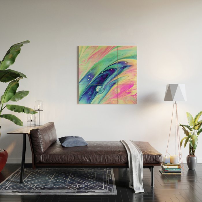 Space #abstract #digitalart Wood Wall Art Gallery Image 2