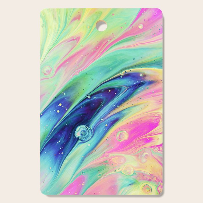 Space #abstract #digitalart Cutting Board Gallery Image 1