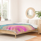 Space #abstract #digitalart Duvet Cover Gallery Image 2