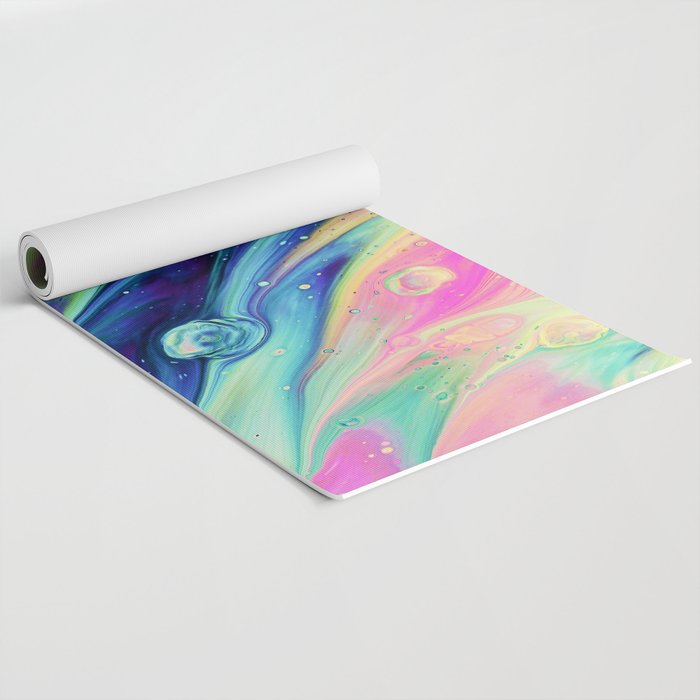 Space #abstract #digitalart Yoga Mat Gallery Image 2