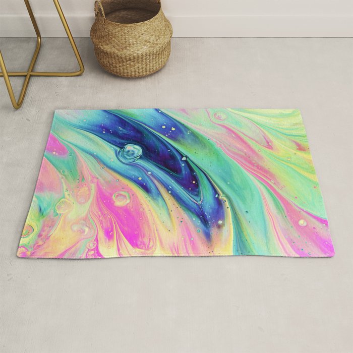 Space #abstract #digitalart Rug Gallery Image 1