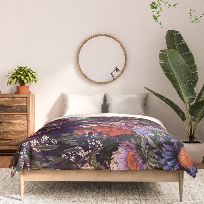 EXOTIC GARDEN - NIGHT XXIII Comforter Gallery Image 3