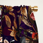 EXOTIC GARDEN - NIGHT XXIII Window Curtain Gallery Image 2