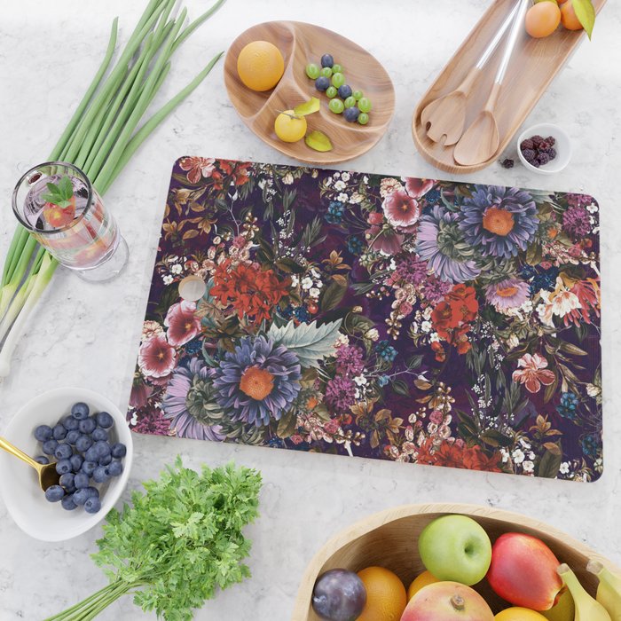 EXOTIC GARDEN - NIGHT XXIII Cutting Board Gallery Image 2