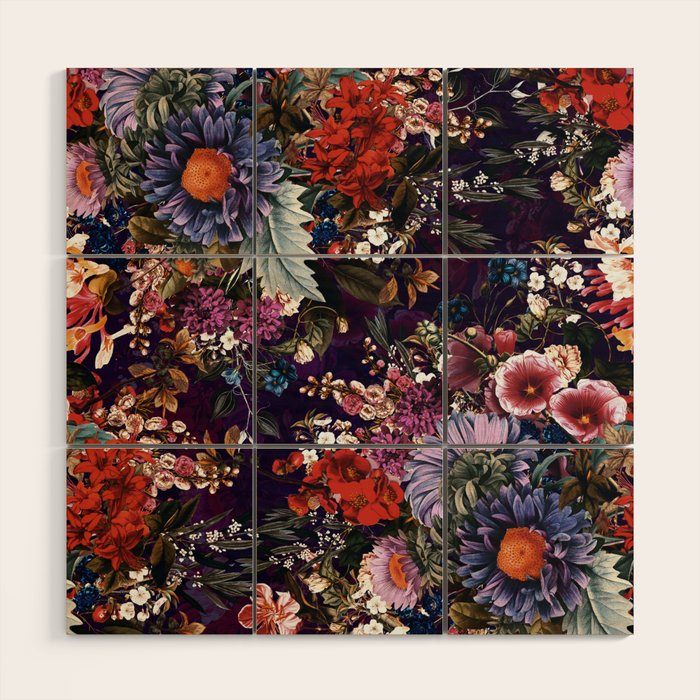 EXOTIC GARDEN - NIGHT XXIII Wood Wall Art Gallery Image 1