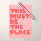 This Must Be The Place Wrapping Paper Gallery Image 1