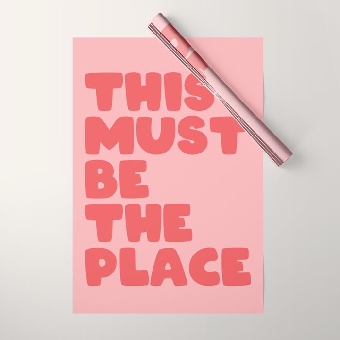 This Must Be The Place Wrapping Paper Gallery Image 1