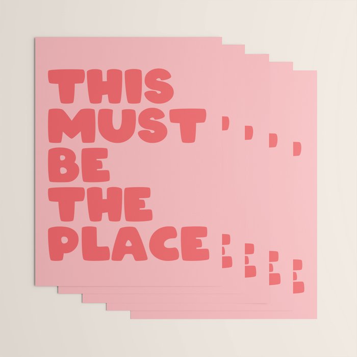 This Must Be The Place Wrapping Paper Gallery Image 3