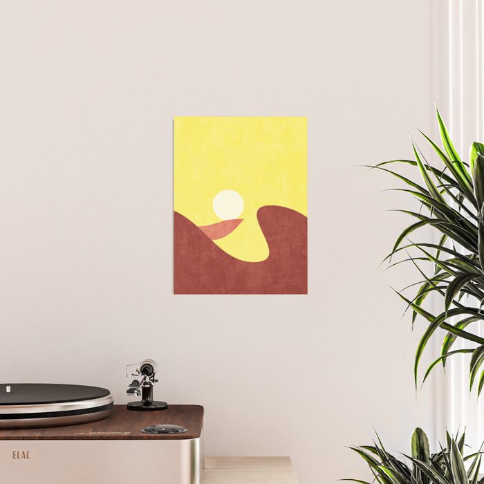 LANDSHAPES / Desert - Sunset Poster Gallery Image 2