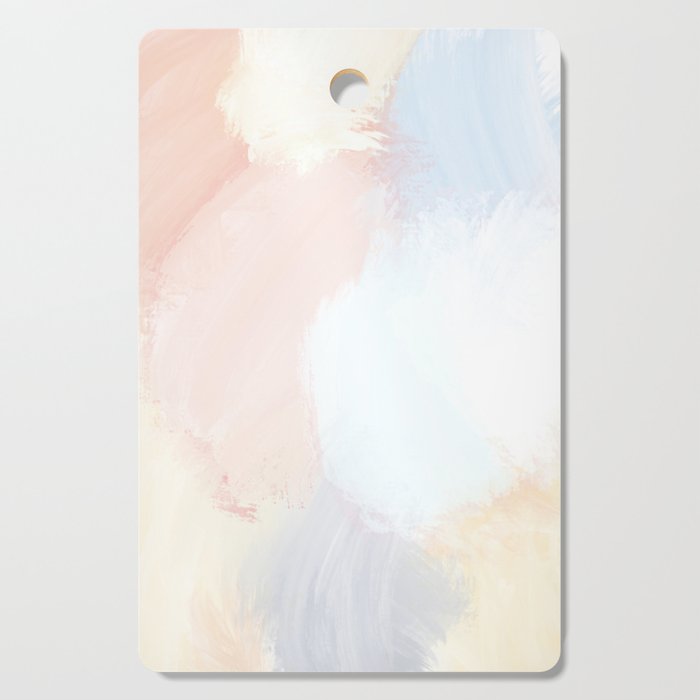 Abstract Pastel Painting Cutting Board Gallery Image 1