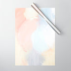 Abstract Pastel Painting Wrapping Paper Gallery Image 1