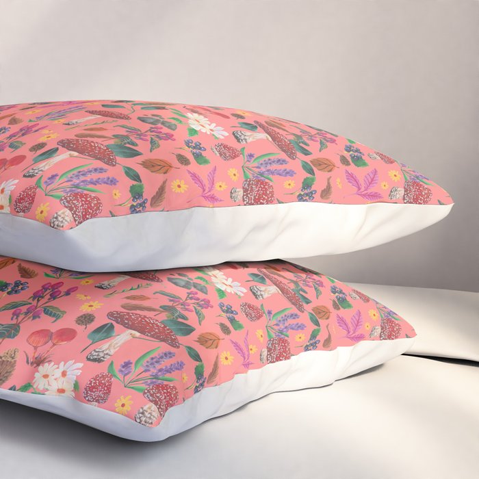 Autumn garden plants Pillow Sham Gallery Image 3
