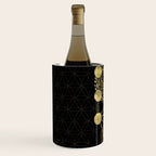 Kabbalah The Tree of Life Gold on Black N2 Wine Chiller Gallery Image 2