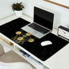 Kabbalah The Tree of Life Gold on Black N2 Desk Mat Gallery Image 2