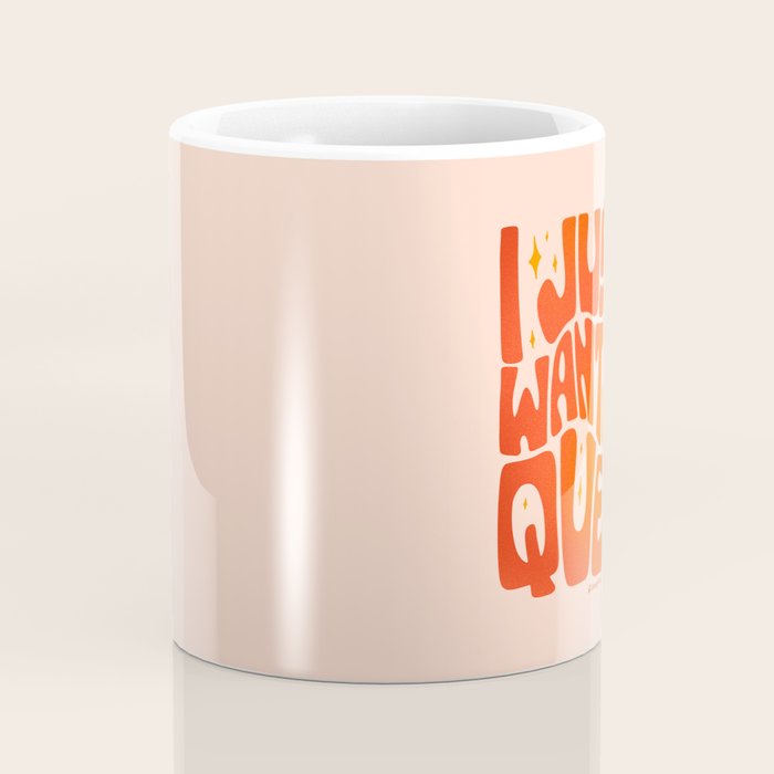 I Just Want to Eat Queso Coffee Mug Gallery Image 4
