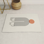 Cat Landscape 94 Rug Gallery Image 1