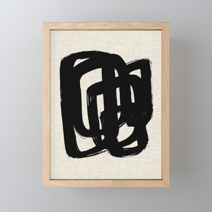 A Heavy Thought Mini Art Print Gallery Image 1