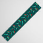 Cute Christmas Dinosaurs Dinos Dinosaur Table Runner Gallery Image 3