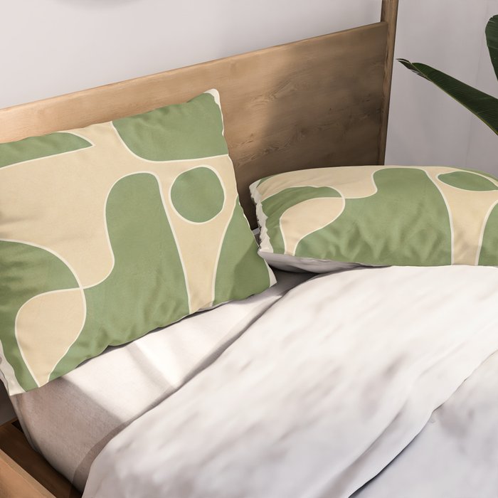 Abstract Forms 02 Pillow Sham Gallery Image 2