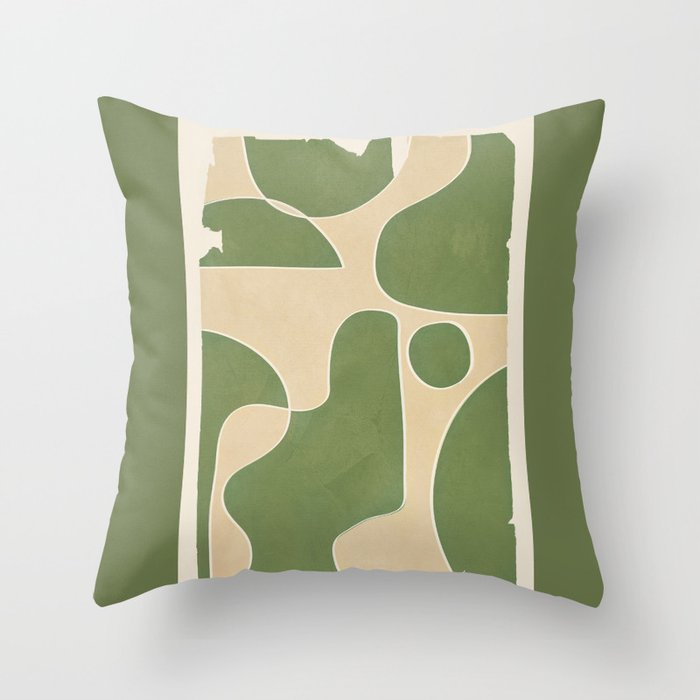 Abstract Forms 02 Throw Pillow Gallery Image 6
