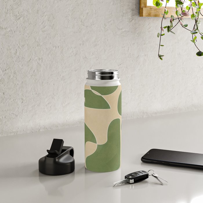 Abstract Forms 02 Water Bottle Gallery Image 4