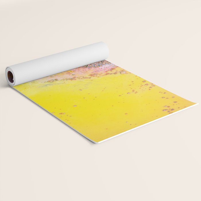 Random Bliss, Abstract Graphic Digital Art, Resin Art Painting Colorful Eclectic Bohemian Yoga Mat Gallery Image 2