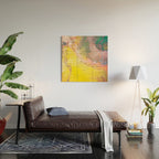 Random Bliss, Abstract Graphic Digital Art, Resin Art Painting Colorful Eclectic Bohemian Wood Wall Art Gallery Image 2